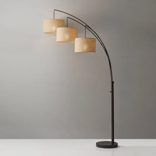 Lampadaire minimaliste américain rotatif Led