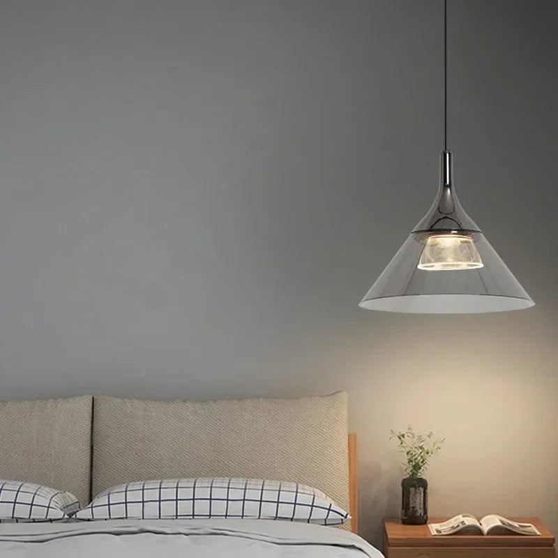 SANDYHA Suspension moderne LED Mesita De Noche dortoir chambre salon salle à manger étude Suspension Luminaire lustres