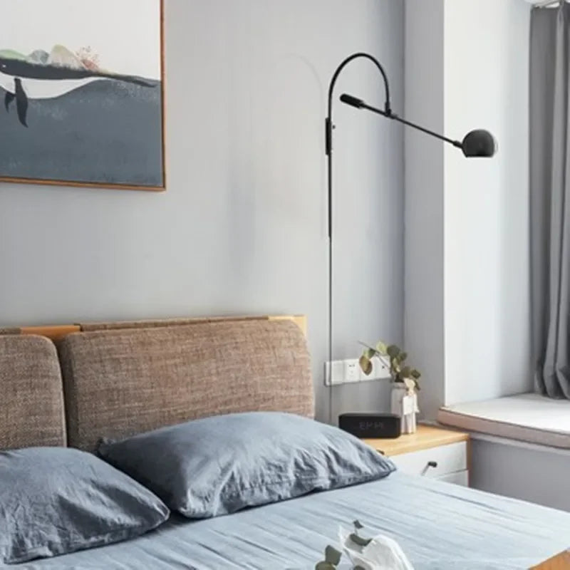 applique murale rotative créative pour un éclairage moderne - vue 3 sur 8