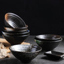 Bol céramique forme corne style japonais pour riz