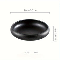 Assiette ceramique emaillee style coreen 15 cm