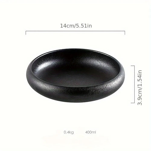 Assiette ceramique emaillee style coreen 15 cm