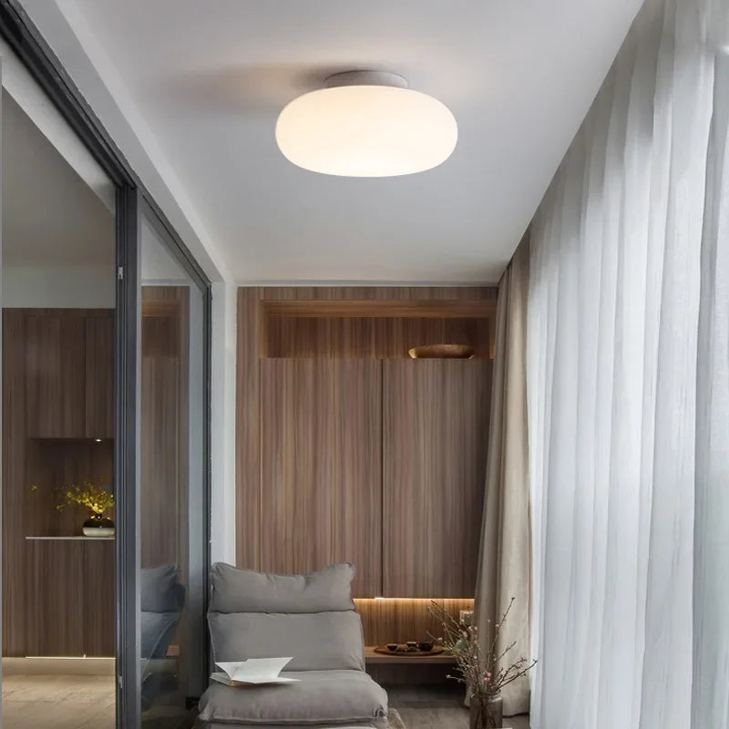 suspension design nordique grande boule pour intérieur - vue 6 sur 12