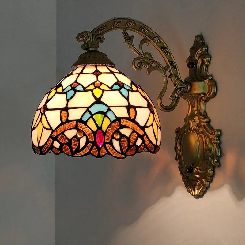 Applique murale de style Tiffany