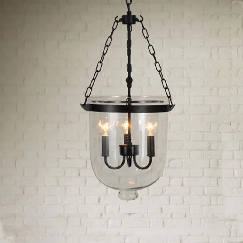 Rétro bougie seau plafond lustres Pub magasin de vêtements salon salle à manger suspension lumière décor Haninging lampe Lustre luminaires - vue 5 sur 10