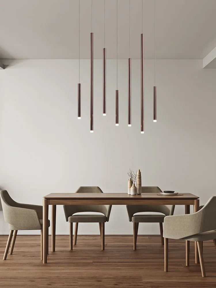 lustre led moderne minimaliste pour bars restaurants et boutiques