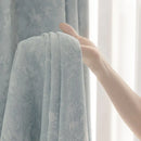 Rideau chenille occultant insonorisant epais sur mesure moderne