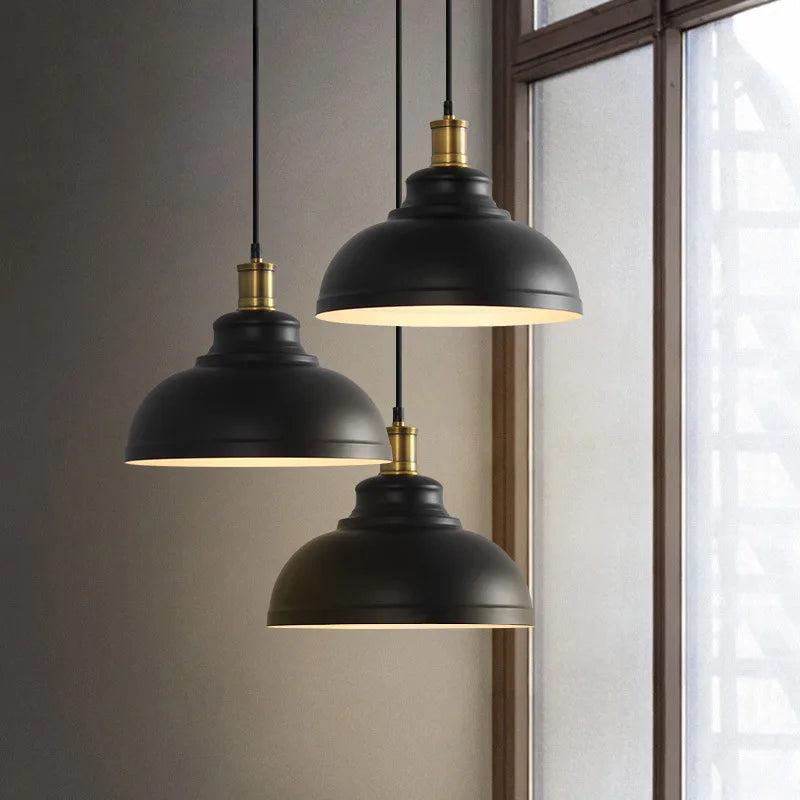 suspension vintage rétro industriel pour éclairage décoratif intérieur