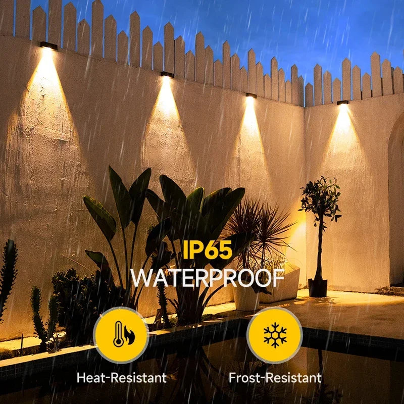 lampes solaires extérieures à led ultra lumineuses pour jardin