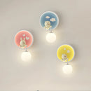 applique murale romantique éclairage décoratif animal pour enfant