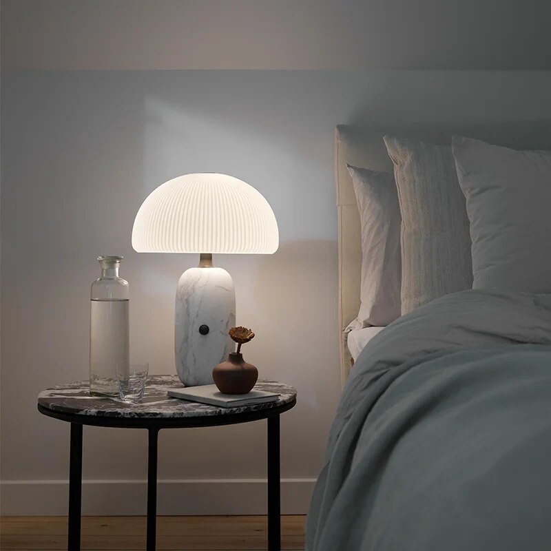 Lampe de table en marbre Simple et luxueuse - vue 5 sur 7