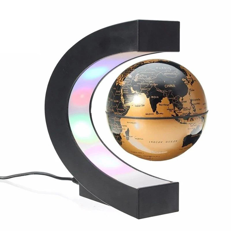 globe flottant à lévitation magnétique lampe décorative cadeau original - vue 15 sur 18