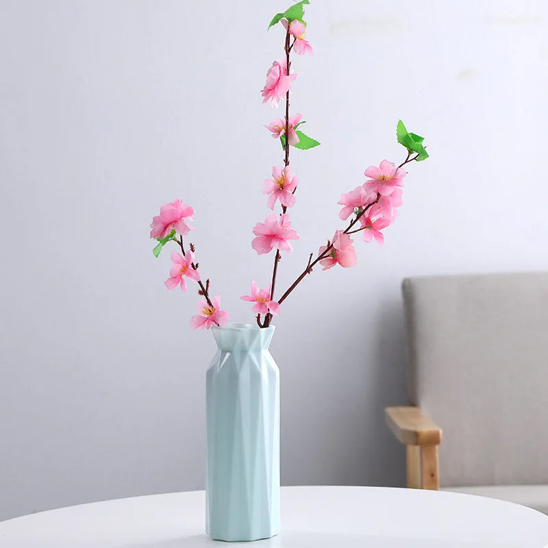 vase moderne en plastique pour décoration florale nordique - vue 7 sur 26