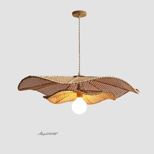 Suspension Vintage en forme de feuille de Lotus