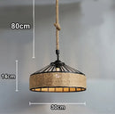 Suspension classique en corde de chanvre
