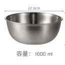 Bol inox épais gradué multifonction cuisine pâtisserie