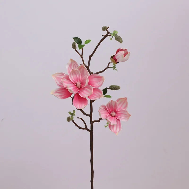 branches de magnolias artificielles pour décoration intérieure - vue 12 sur 14