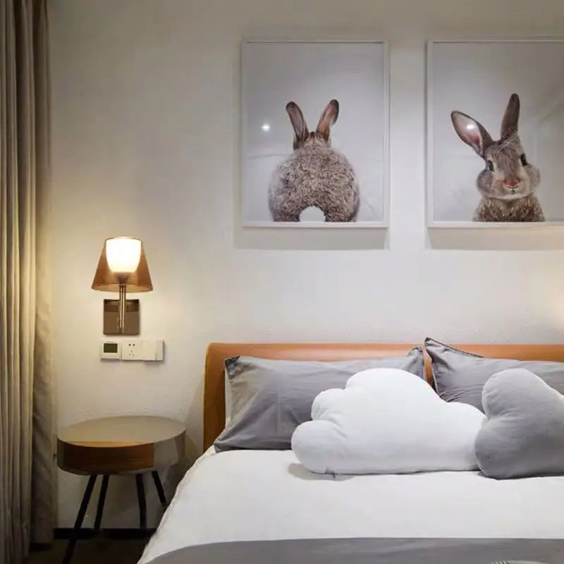 applique murale éclairage décoration tête de lit acrylique - vue 5 sur 6