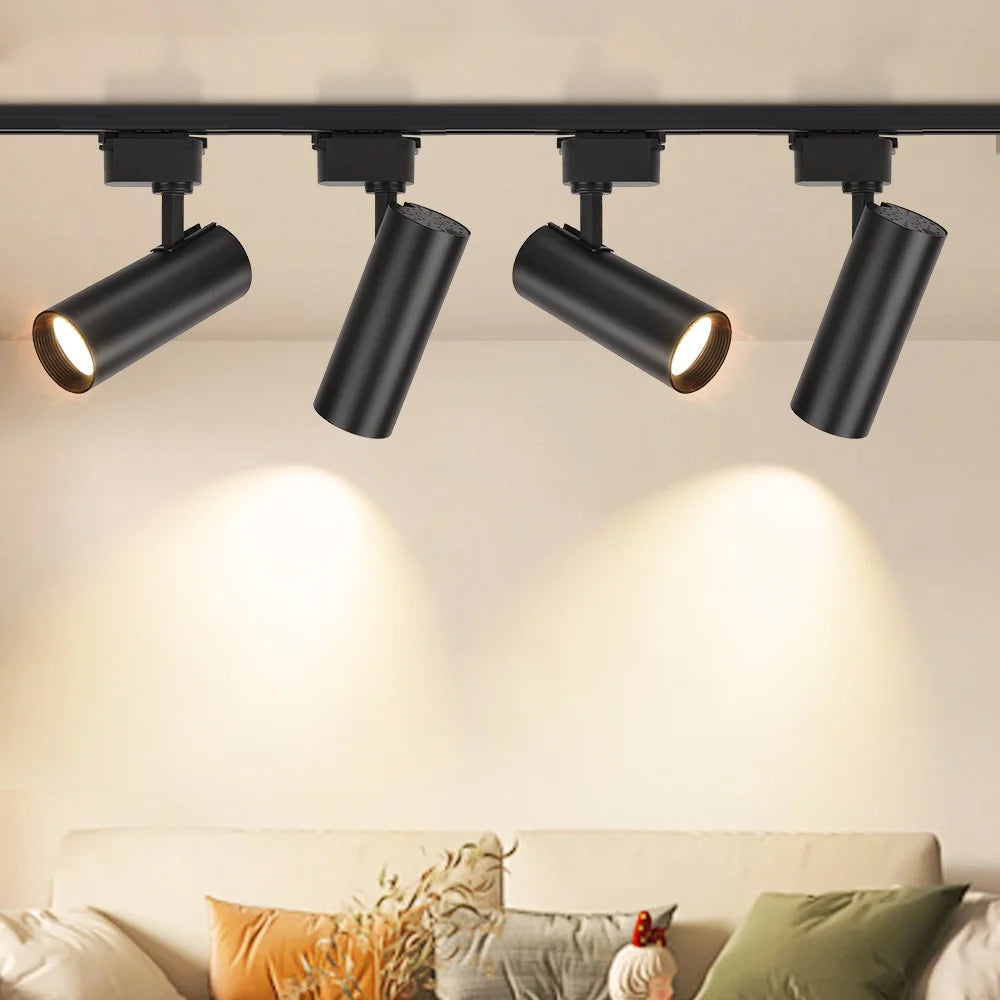 Rail d'éclairage led à intensité variable pour décoration intérieure