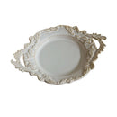 Assiette retro française ceramique pour pates dessert luxe