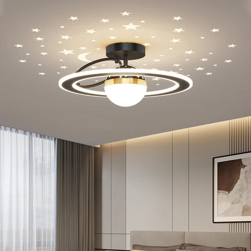 Plafonnier nordique moderne à leds luxe étoile ciel
