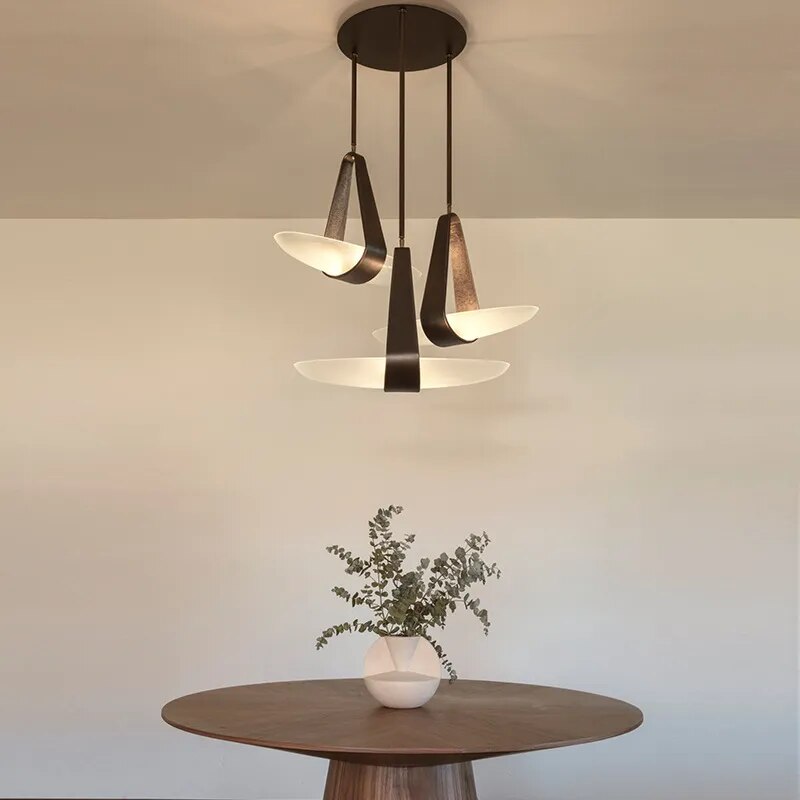 Lustre Led de style nordique - vue 7 sur 7