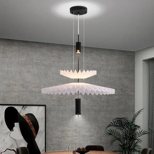 lustre minimaliste led art créatif pour intérieur moderne