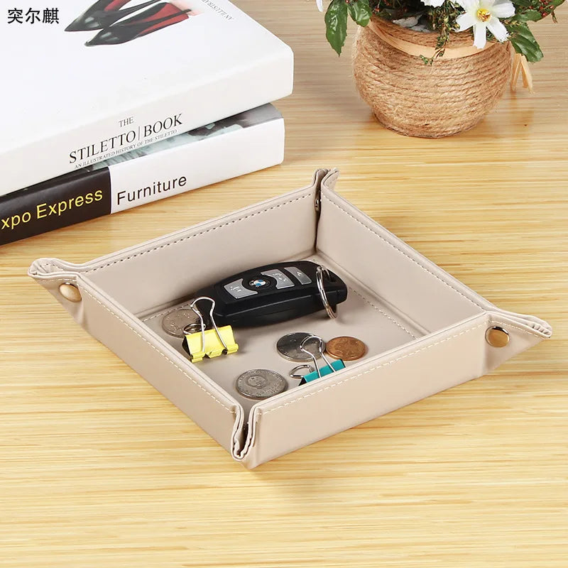 plateau moderne vide-poche pour clés et petits objets