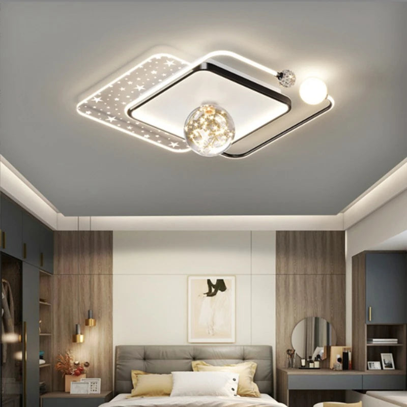 Plafonnier led rond décoratif enfant - vue 4 sur 15
