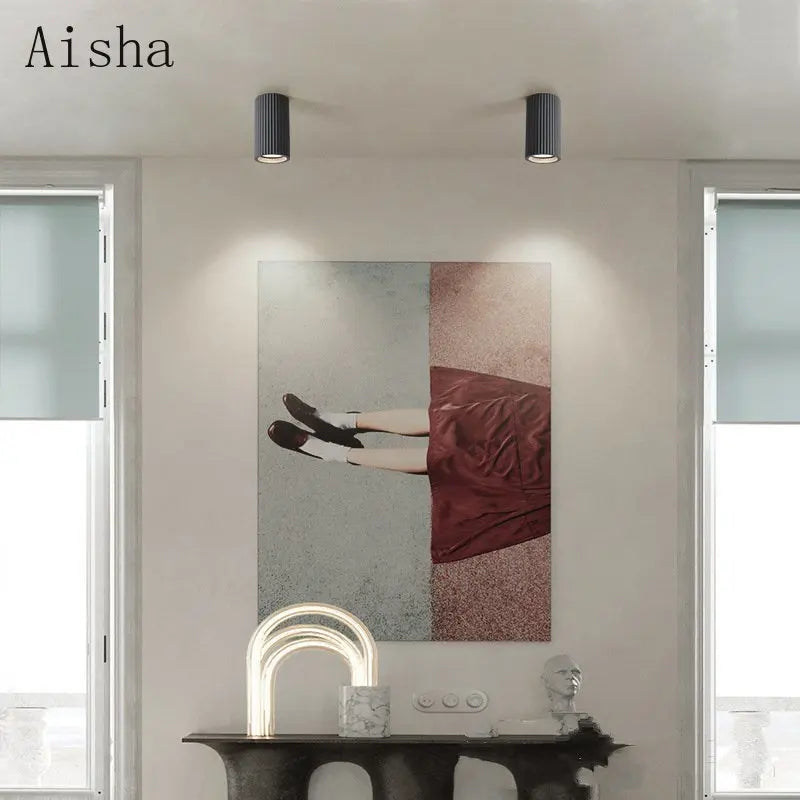 plafonnier led design moderne pour intérieur et extérieur