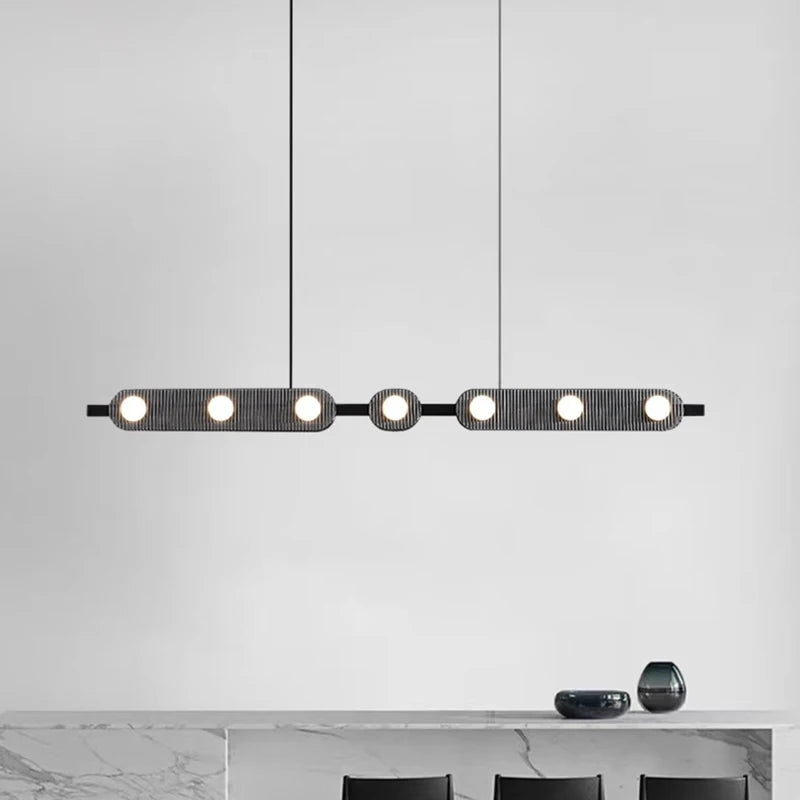 lustre moderne led suspendu pour éclairage intérieur décoratif - vue 6 sur 12