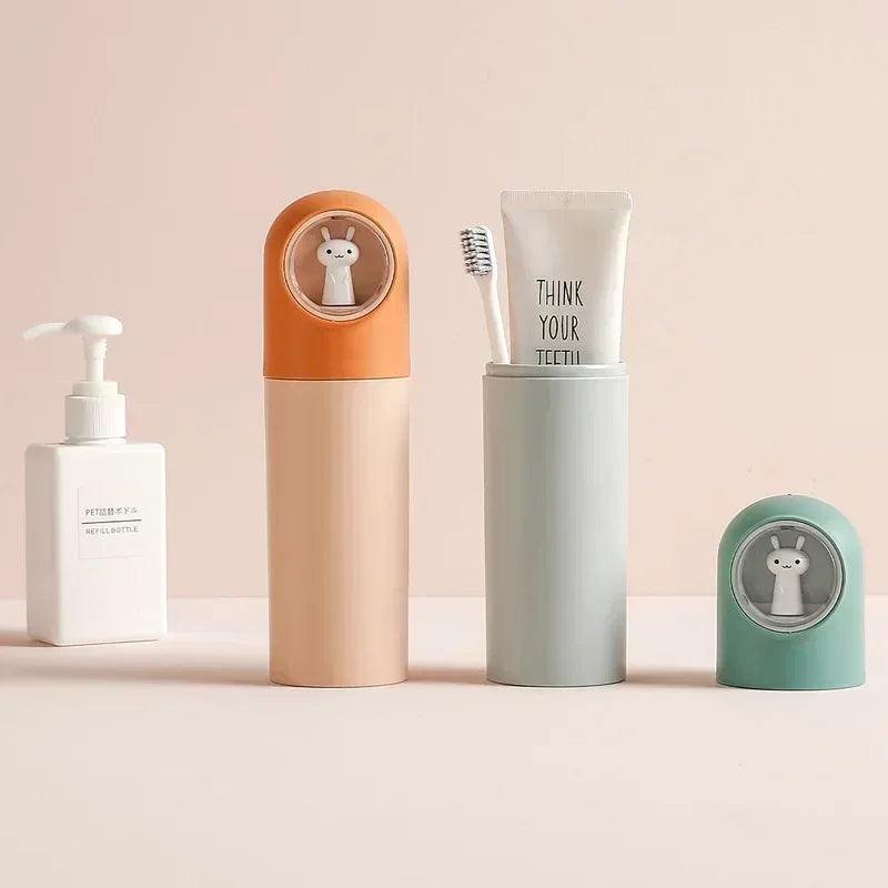 boîte porte-brosse à dents portable pour voyage et rangement - vue 4 sur 17