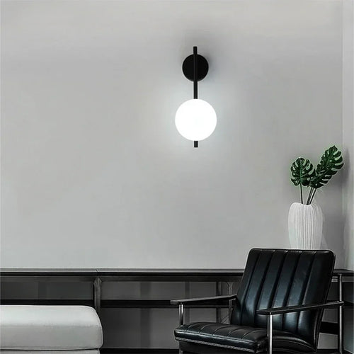 lustre led moderne nordique doré noir