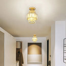 plafonnier en cristal k9 moderne pour décoration intérieure élégante