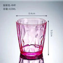 Verres incassables acrylique reutilisables pour vin biere jus