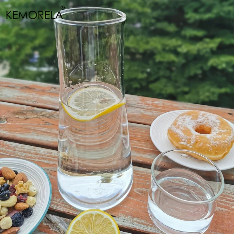 Carafe de chevet verre borosilicate avec gobelet