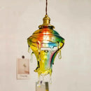 lampe créative gouttelettes de bougie design rétro pour décoration artistique