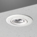 Spot lumineux LED encastrable rond pour salle de bain