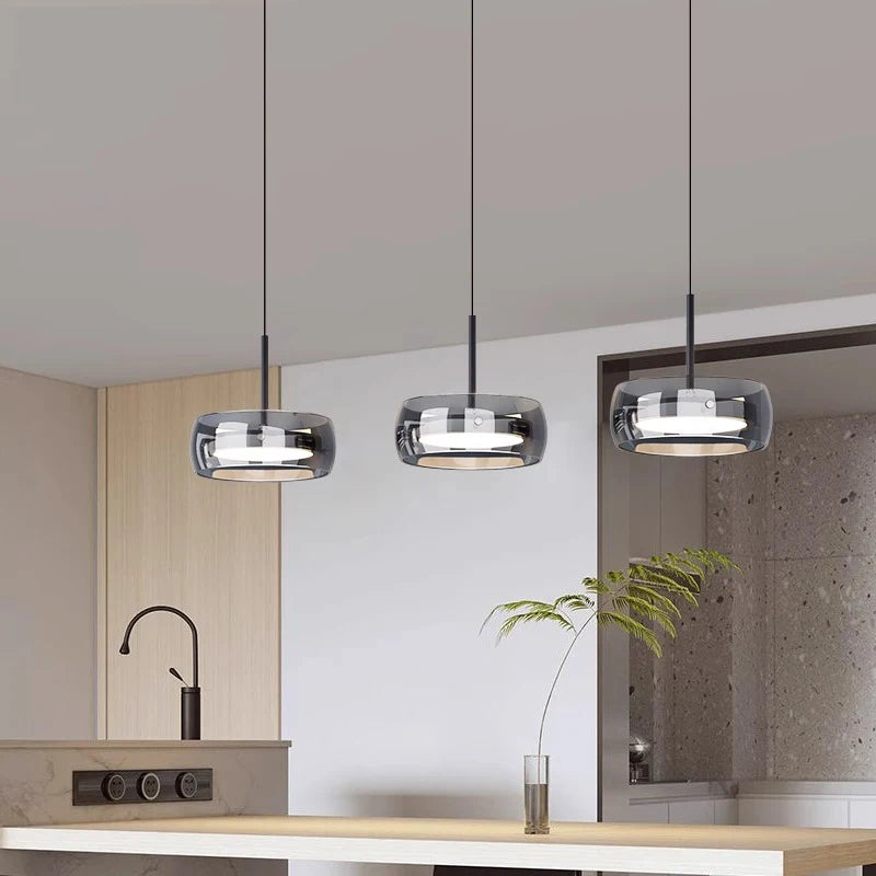lustre décoratif pour intérieur avec lampes suspendues - vue 5 sur 11