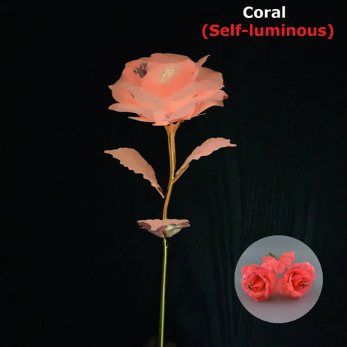 branche de rose lumineuse cadeau pour la saint valentin ou fête des mères