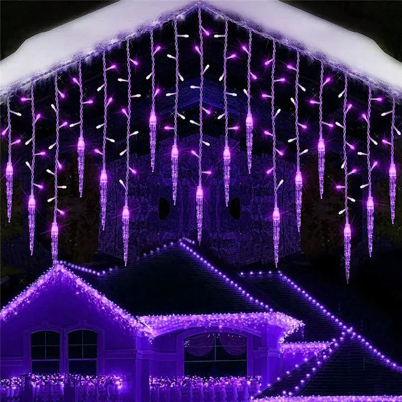 guirlande lumineuse à led pour décorations de noël 2024 - vue 6 sur 12