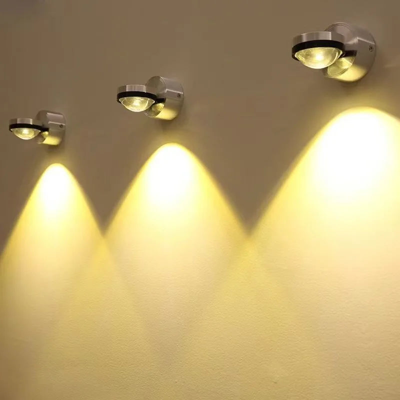 applique murale moderne à lumière led créative et simple - vue 4 sur 8
