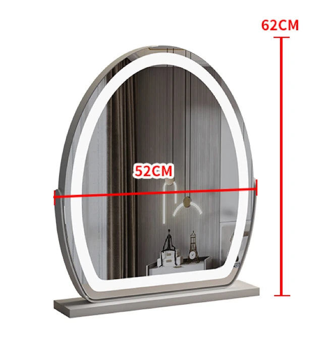 miroir de courtoisie éclairé avec capteur tactile et éclairage dimmable - vue 13 sur 15