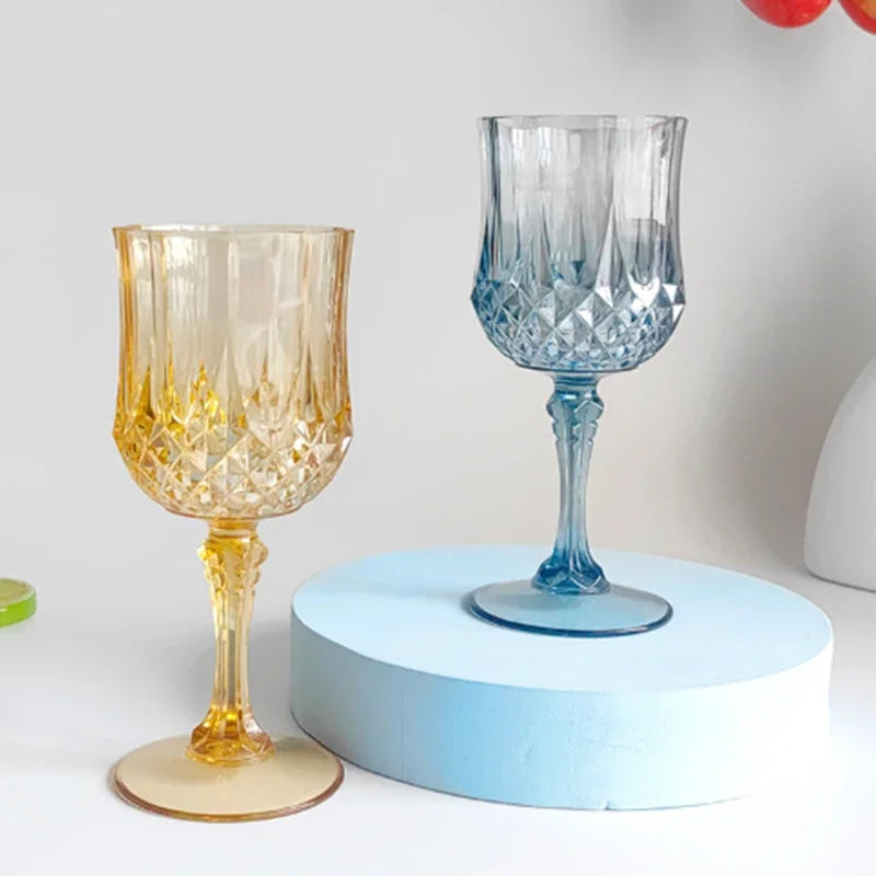 Flutes champagne plastique elegantes verres toast mariage fete - vue 4 sur 7