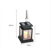 Lampe solaire bougie lanterne jardin étanche noël