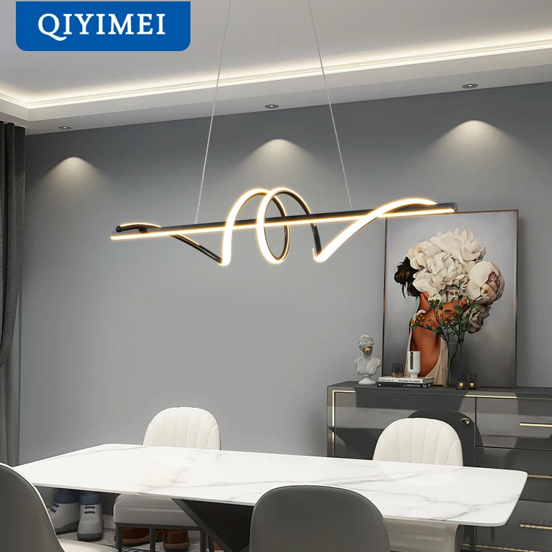 lampe led suspendue design moderne minimaliste décorative idéale