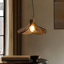 lampe suspension rétro cuivre fauve salle manger bar