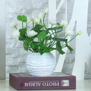 plantes artificielles mini soie décoration pour intérieur jardin et table