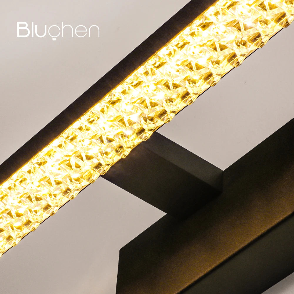 applique murale led moderne abat jour brillant design élégant - vue 5 sur 7