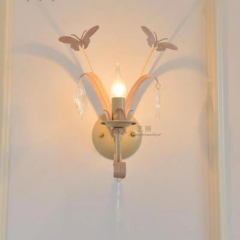 Applique murale led papillon pour chambre enfant décoration lumineuse